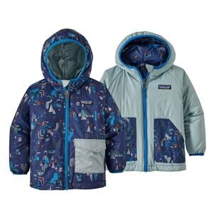 Patagonia Baby 12-18 Months Reversible Puff-Ball Water Repellent Toddlers Jacket